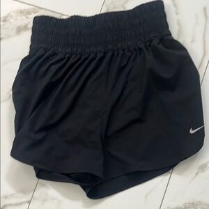 Nike Black Athletic Shorts with Compression Liner